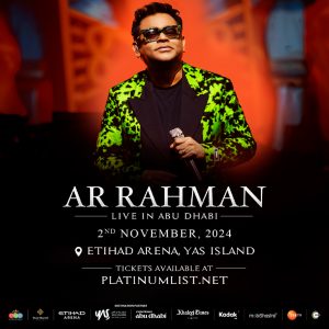 AR Rahman Live In Concert 2024 at Etihad Arena, Abu Dhabi – Desi Events Kanwal Malik Official a poet, novelist and a writer based in dubai