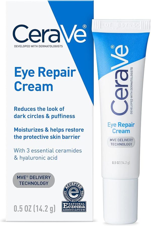 CeraVe Eye Repair Cream | Under Eye Cream for Dark Circles and Puffine-All Products Kanwal Malik Official a poet, novelist and a writer based in dubai 4