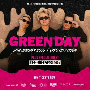 Green Day 2025 Live in Expo City Dubai – Concerts Kanwal Malik Official a poet, novelist and a writer based in dubai