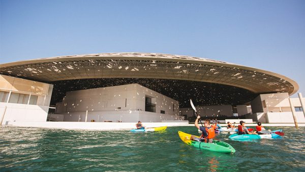 Guided Kayak Tour at Louvre Abu Dhabi – Water Sports Kanwal Malik Official a poet, novelist and a writer based in dubai 5