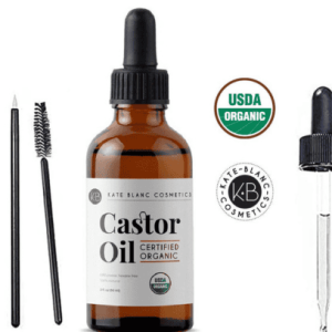 Kate Blanc Cosmetics Castor Oil (2oz)-Hair and skin care Kanwal Malik Official a poet, novelist and a writer based in dubai