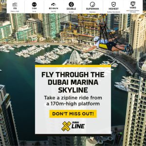 XLine Dubai Marina – The Longest Urban Zipline in The World – XDubai Attractions Kanwal Malik Official a poet, novelist and a writer based in dubai