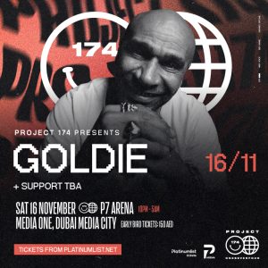 Project 174 presents Goldie in Dubai – Nightlife Kanwal Malik Official a poet, novelist and a writer based in dubai