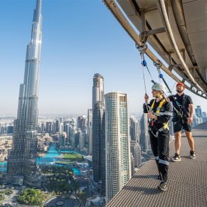 At the Top level 124 + Edge Walk – Burj Khalifa Kanwal Malik Official a poet, novelist and a writer based in dubai