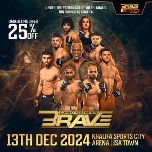 BRAVE CF Mixed Martial Arts Event – Sports Events Kanwal Malik Official a poet, novelist and a writer based in dubai