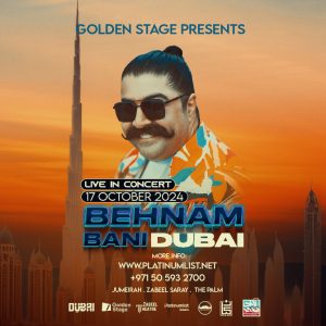 Behnam Bani in Dubai – Persian Events Kanwal Malik Official a poet, novelist and a writer based in dubai