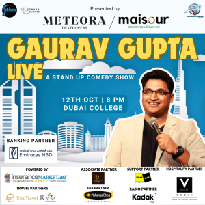 Gaurav Gupta Live in Dubai – Comedy Events Kanwal Malik Official a poet, novelist and a writer based in dubai