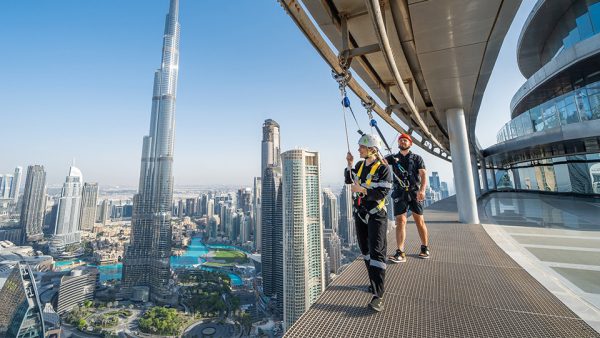 Sky Views Dubai Edge Walk Experience – Extreme sports & adrenaline activities Kanwal Malik Official a poet, novelist and a writer based in dubai 5