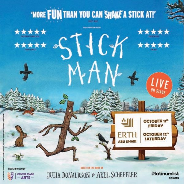 Stick Man Live on Stage at Theatre by Erth, Abu Dhabi – Shows and Theatrical Plays Kanwal Malik Official a poet, novelist and a writer based in dubai 4