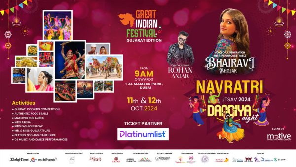 The Great Indian Festival Gujarat Edition & Navratri Utsav 2024 at Al Mamzar Park, Dubai – Desi Events Kanwal Malik Official a poet, novelist and a writer based in dubai 5