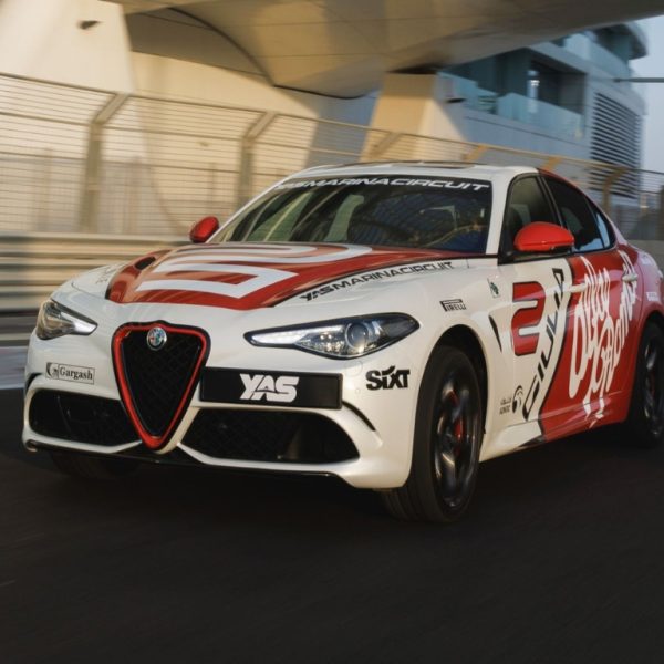 Yas Marina Circuit Alfa Romeo Giulia Quadrifoglio driving experience – Experiences Kanwal Malik Official a poet, novelist and a writer based in dubai 4