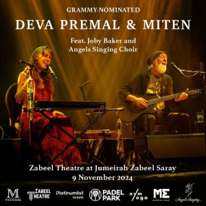 Deva Premal and Miten Live at Zabeel Theatre, Dubai – Shows and Theatrical Plays Kanwal Malik Official a poet, novelist and a writer based in dubai