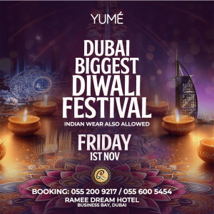 Diwali Festival at Yumé in Dubai – Desi Events Kanwal Malik Official a poet, novelist and a writer based in dubai