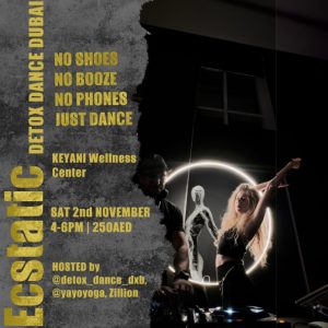 Ecstatic Detox Dance in Dubai – Workshops Kanwal Malik Official a poet, novelist and a writer based in dubai