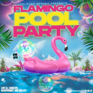 Flamingo Pool Party at Palavra Resort – Festival Kanwal Malik Official a poet, novelist and a writer based in dubai