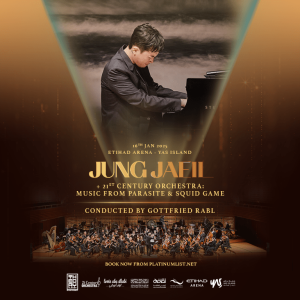 Jung Jaeil and 21st Century Orchestra: Music from Parasite & Squid Game at Etihad Arena, Abu Dhabi – Shows and Theatrical Plays Kanwal Malik Official a poet, novelist and a writer based in dubai