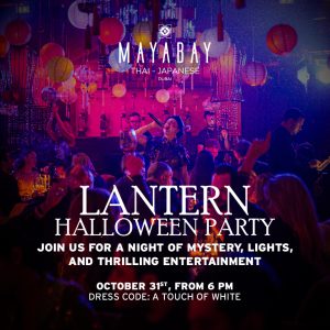 Lantern Halloween Party at MayaBay in Dubai – Halloween Kanwal Malik Official a poet, novelist and a writer based in dubai