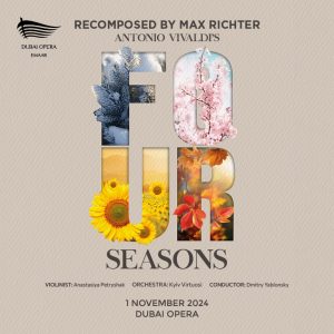 Max Richter: The Four Seasons Recomposed at Dubai Opera – Classical Events Kanwal Malik Official a poet, novelist and a writer based in dubai