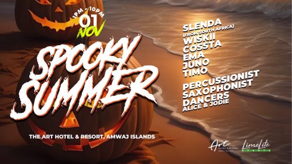 Spooky Summer Halloween Special Pool & Beach Party at The Art Hotel & Resort – Halloween Kanwal Malik Official a poet, novelist and a writer based in dubai 5