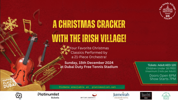 A Christmas Cracker With The Irish Village – Christmas Events Kanwal Malik Official a poet, novelist and a writer based in dubai 5