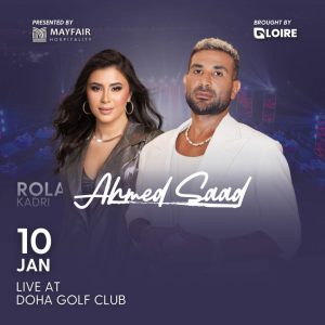 Ahmad Saad & Rola Kadri Live At Doha Golf Club – Arabic Events Kanwal Malik Official a poet, novelist and a writer based in dubai