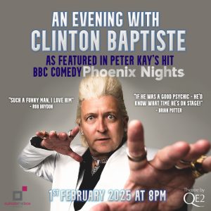 An Evening With Clinton Baptiste at Theatre by QE2 – Shows and Theatrical Plays Kanwal Malik Official a poet, novelist and a writer based in dubai