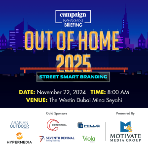 Campaign Breakfast Briefing – Out of Home 2025 at The Westin Dubai Mina Seyahi – Business Events Kanwal Malik Official a poet, novelist and a writer based in dubai