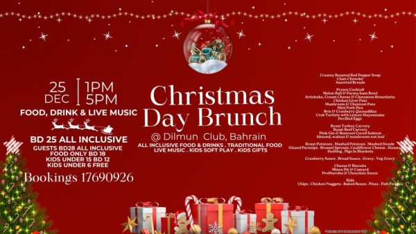 Christmas Day Brunch at Dilmun Club, Bahrain – Christmas Events Kanwal Malik Official a poet, novelist and a writer based in dubai 5