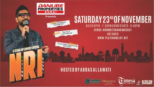 Danube Properties Dubai Presents NRI – A Stand Up Comedy Special By Nitinn R Miranni – Comedy Events Kanwal Malik Official a poet, novelist and a writer based in dubai 5