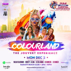 Dubai Caribbean Carnival Presents Colourland Dubai -The Jouvert Experience – Nightlife Kanwal Malik Official a poet, novelist and a writer based in dubai