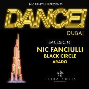 Nic Fanciulli presents DANCE! at Terra Solis Dubai – Concerts Kanwal Malik Official a poet, novelist and a writer based in dubai