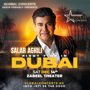 Salar Aghili By Global Concerts at Zabeel Theatre – Concerts Kanwal Malik Official a poet, novelist and a writer based in dubai