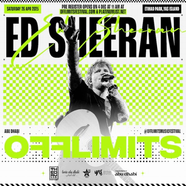 OFFLIMITS Music Festival – Headlining Ed Sheeran – Concerts Kanwal Malik Official a poet, novelist and a writer based in dubai 4