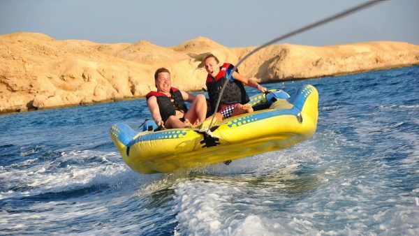 Banana Boat – Daymaniyat coast water sports – Sightseeing and Tours Kanwal Malik Official a poet, novelist and a writer based in dubai 5