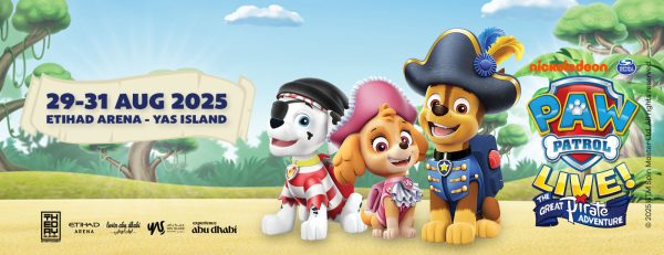 Paw Patrol Live! The Great Pirate Adventure at Etihad Arena Abu Dhabi – Kids Events Kanwal Malik Official a poet, novelist and a writer based in dubai 6