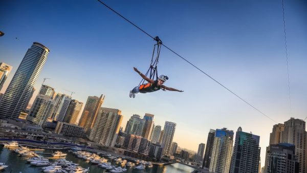 XLine Dubai Marina – The Longest Urban Zipline in The World – XDubai Attractions Kanwal Malik Official a poet, novelist and a writer based in dubai 5