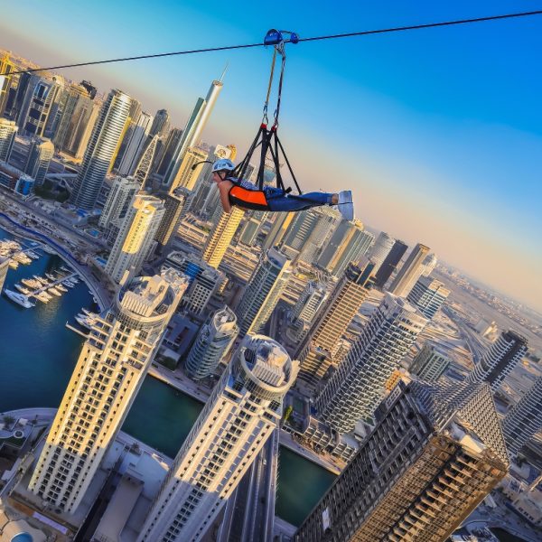 XLine Dubai Marina – The Longest Urban Zipline in The World – XDubai Attractions Kanwal Malik Official a poet, novelist and a writer based in dubai 4